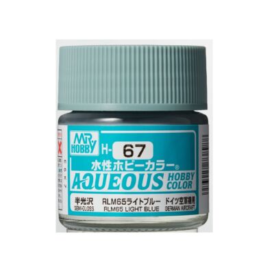 Mr Hobby Aqueous Hobby Color - Renew (10 ml) RLM65 Light Blue H-067