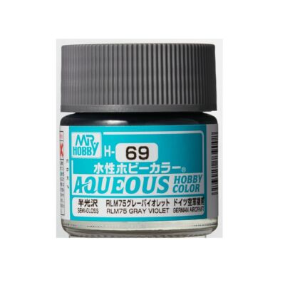 Mr Hobby Aqueous Hobby Color - Renew (10 ml) RLM75 Gray H-069