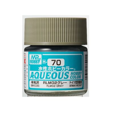 Mr Hobby Aqueous Hobby Color - Renew (10 ml) RLM02 Gray H-070