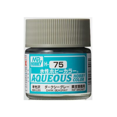 Mr Hobby Aqueous Hobby Color - Renew (10 ml) Dark Seagray H-075