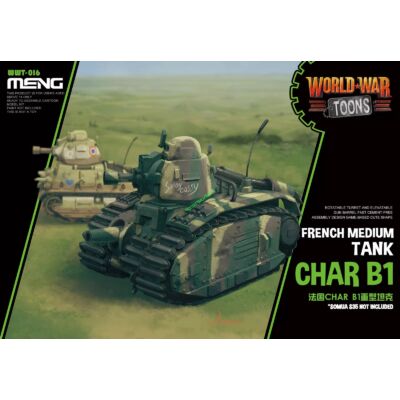 MENG French Heavy Tank Char B1 (Cartoon Model) (WWT-016)