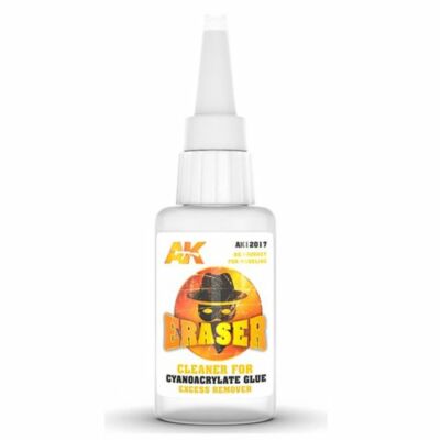 AK Interactive Earser cleaner for cyanoacrylate glue excess remover AK12017