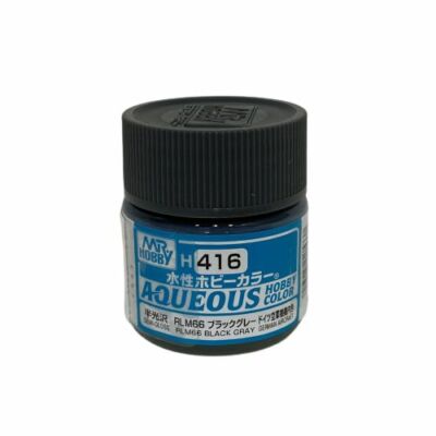 Mr Hobby Aqueous Hobby Color - Renew (10 ml) RLM66 Black Gray H-416