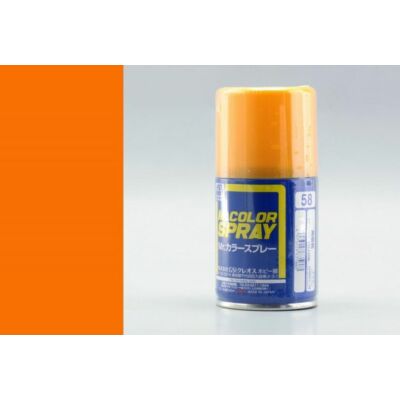 Mr Hobby Mr.Color Spray S-058 Orange Yellow (100ml)