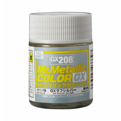 Mr Hobby Mr. Color GX (18 ml) Rough Silver GX-208