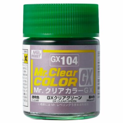Mr. Hobby Mr. Color GX (18 ml) Clear Green GX-104