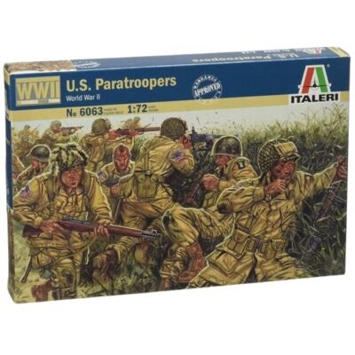 Italeri 1:72 WW2 US Paratroopers (6063)
