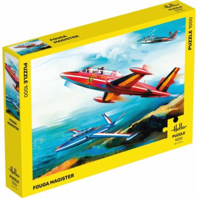 Heller Puzzle Fouga Magister 1000 Pieces  (20510)