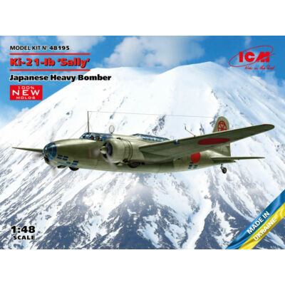 ICM Ki-21-Ib Sally Japanese Heavy Bomber (100% new molds) 1:48 (48195)