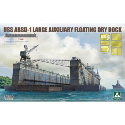 Takom USS ABSD-1 Large Auxiliary Floating Dry Dock 1:350 (TAK6006)