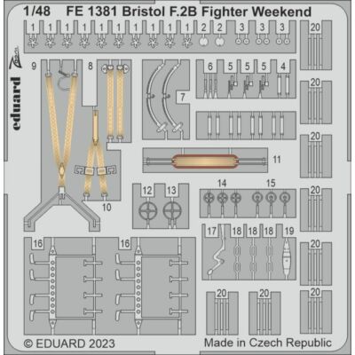 Eduard Bristol F.2B Fighter Weekend 1/48 EDUARD 1:48 (FE1381)