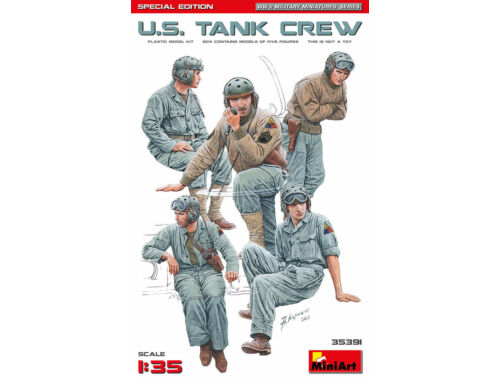 Miniart U.S. Tank Crew.Special Edition 1:35 (35391)