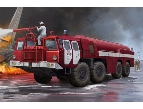 Trumpeter Airport Fire Fighting Vehicle AA-60 (MAZ-7310) 160.01 1:35 (1074)