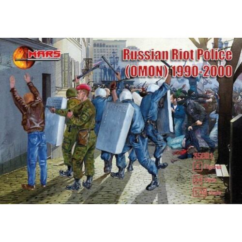Mars Russian riot police (OMON),1990-2000 1:35 (MS35001)