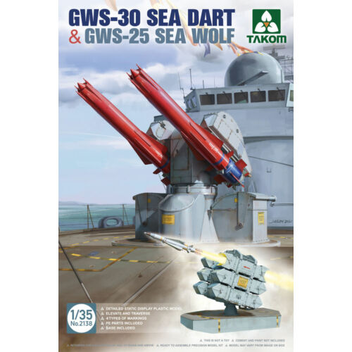 Takom GWS-30 SEA DART & GWS-25 SEA WOLF 1:35 (TAK2138)