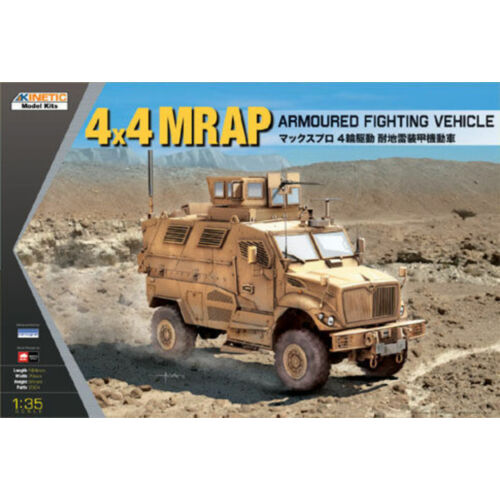 Kinetic 4x4 MRAP Armored Fighting Vehicle 1:35 (K61011)