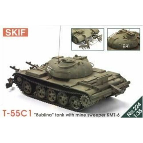 Skif T-55 'Bublina' tank with mine sweeper 1:35 (MK224)