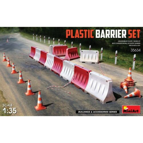 Miniart Plastic Barrier Set 1:35 (35634)