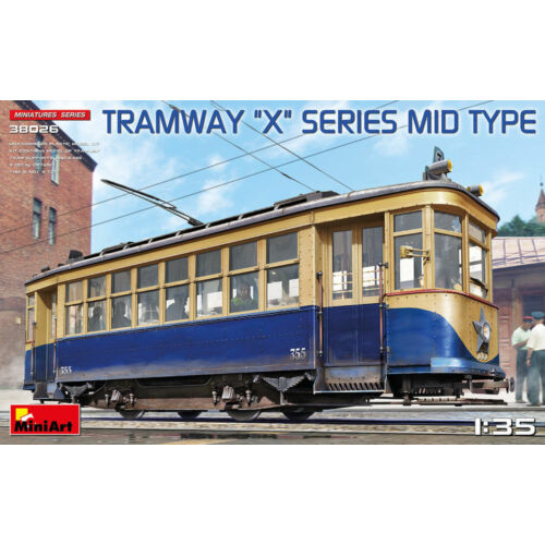 Miniart Tramway X-Series. Mid Type 1:35 (38026)