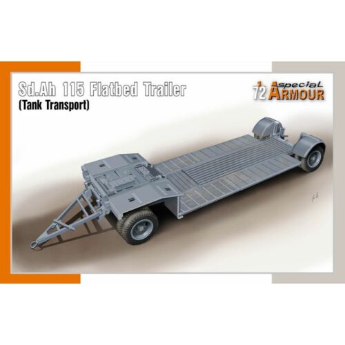 Special Hobby Sd.Ah 115 Flatbed Trailer (Tank Transport) 1:72 (100-SA72022)