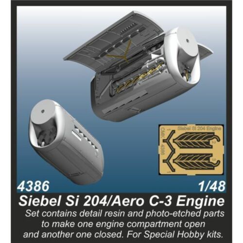CMK Siebel Si 204/Aero C-3 Engine 1:48 (129-4386)