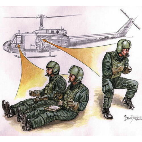 CMK US Hubschrauber Besatzung Vietnam  (129-F72080)