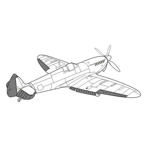 CMK Spitfire Mk.IX - exterior set for HAS 1:48 (4104)