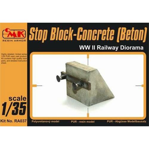 CMK Stop Block-Concrete (Beton) WW II Railway Dio 1:35 (RA037)