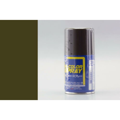 Mr Hobby Mr.Color Spray S-038 Olive Drab (2) (100ml)
