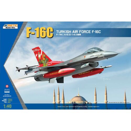 Kinetic F-16C Turkish Air Force 1:48 (48069)