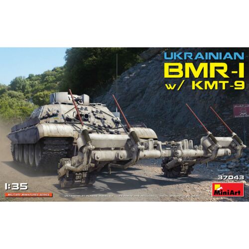 MiniArt Ukrainian BMR-1 w/KMT-9 1:35 (37043)