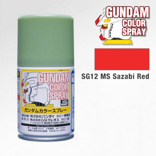 Mr Hobby Gundam Color Spray (10ml) Sazabi Red SG-12