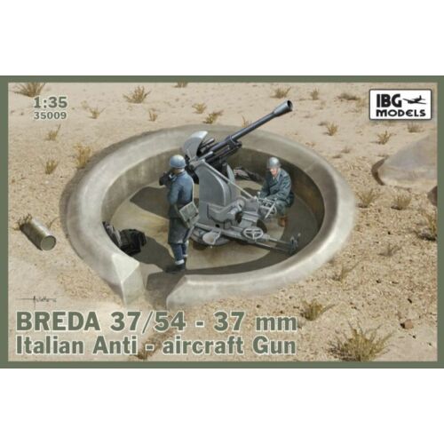 IBG Breda 37/54 anti-aircraft gun 1:35(35009)