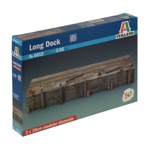 Italeri Long Dock 2x30 cm modular elements 1:35 (5612)