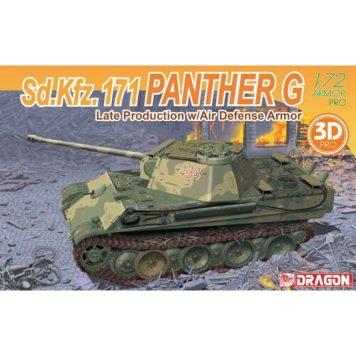 Dragon Panther G Late Prod.w/AirDefense Armor 1:72