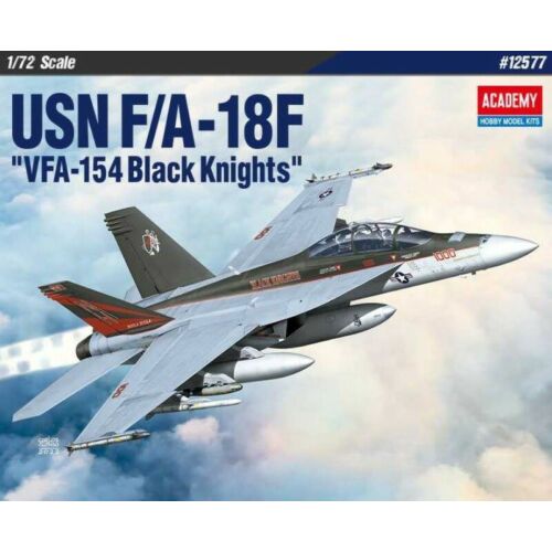 Academy USN F/A-18F VFA-154 BLACK KNIGHTS 1:72 (12577)