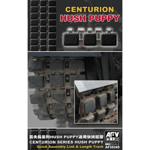 AFV-Club Centurion Series Hush Puppy Quick Assembly Link & Length Track 1:35 (AF35345)