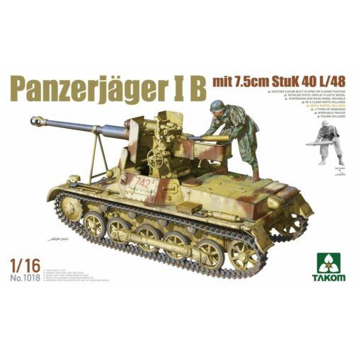 Takom Panzerjäger I B mit 7,5cm StuK 40 L/48 1:16 (TAK1018)