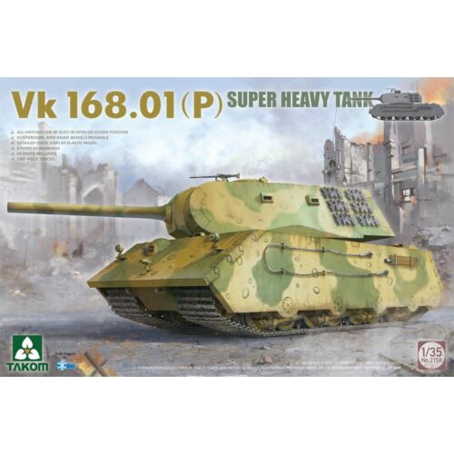 Takom Vk 168.01(P) Super Heavy Tank 1:35 (TAK2158)