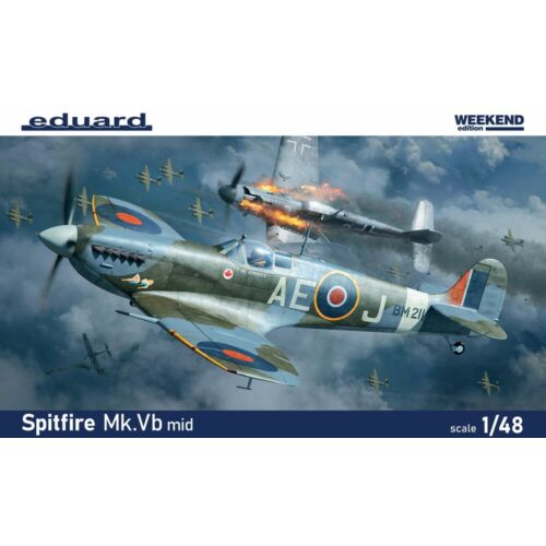 Eduard Spitfire Mk.Vb mid, Weekend edition 1:48 (84186)