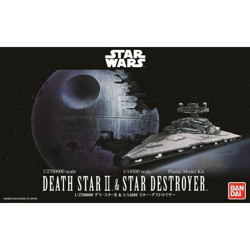 Bandai Star Wars Death Star II + Imperial Star Destroyer (01207)