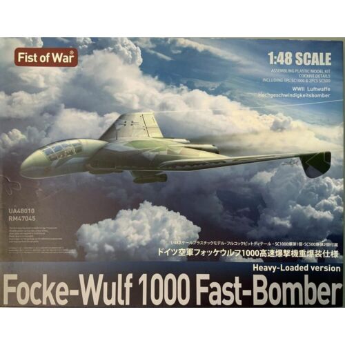 Modelcollect Focke-Wulf 1000 Fast-Bomber, Heavy-Loaded Version 1:48 (UA48010)