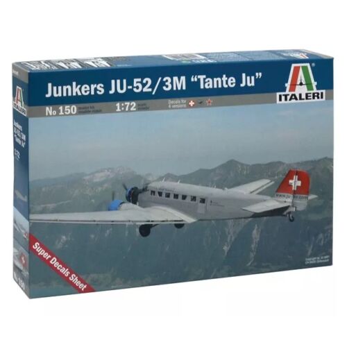 Italeri Junkers JU-52 3/m "TANTE JU" 1:72 (150)