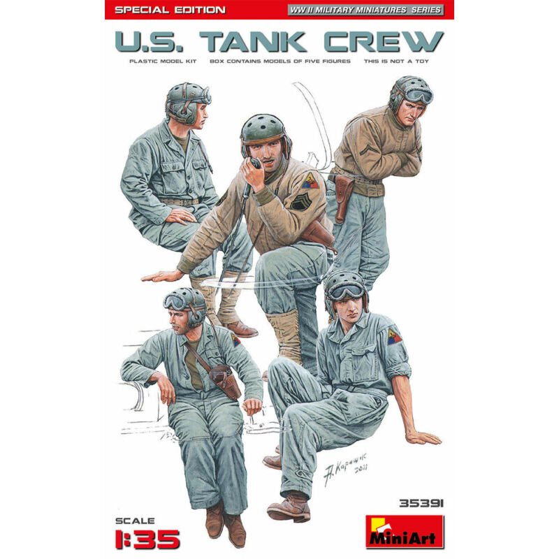 Miniart U.S. Tank Crew.Special Edition 1:35 (35391)