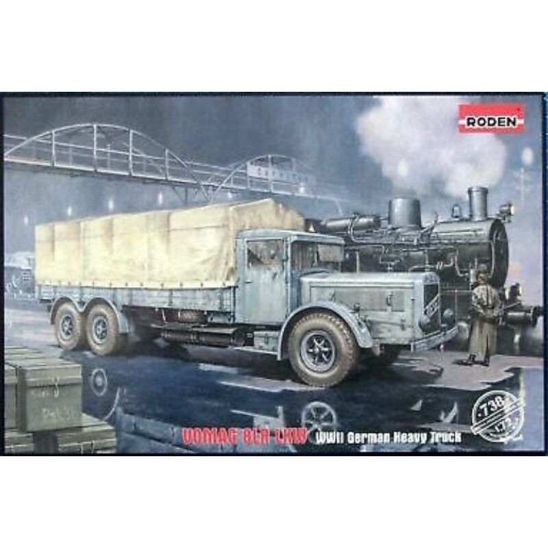 Roden Vomag 8 LR LKW WWII German Heavy Truck 1:72 (738)