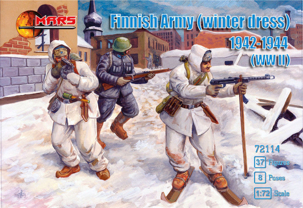 Mars Finnish Army (winter dress) 1942-1944 1:72 (MS72114)