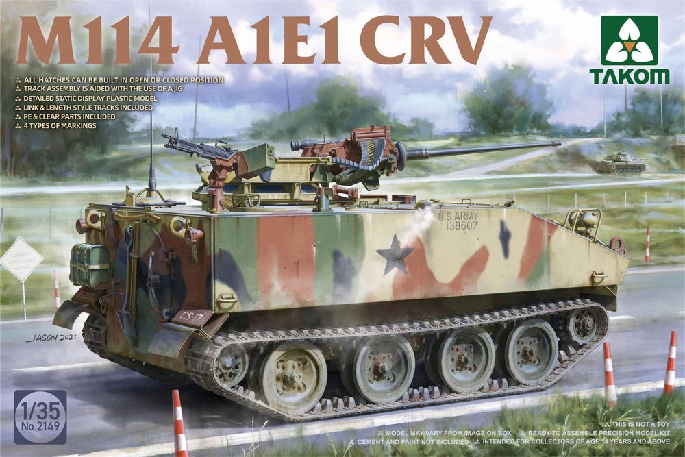 Takom M114 A1E1 CRV 1:35 (TAK2149)