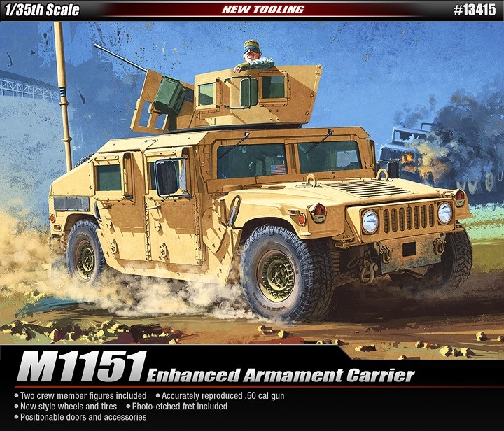 Academy M1151 Enhanced Armament Carrier 1:35 (13415)