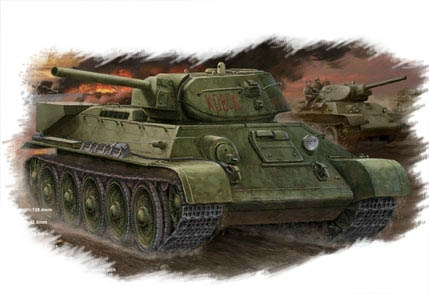 Hobby Boss Russian T-34/76 (1942 No.112) tank 1:48 (84806)