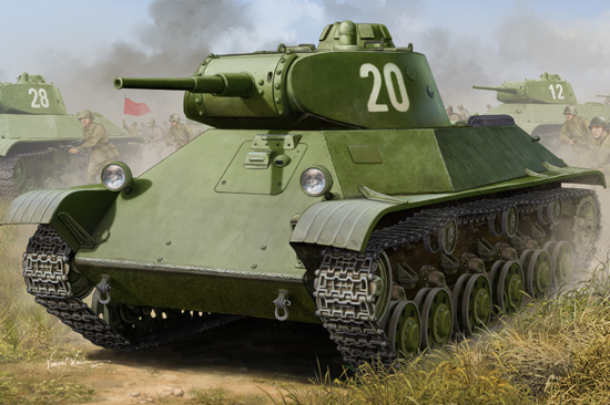 Hobby Boss Russian T-50 Infantry Tank 1:35 (83827)
